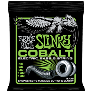 Struny Ernie Ball Cobalt Slinky Bass 5 45-130 (2736)